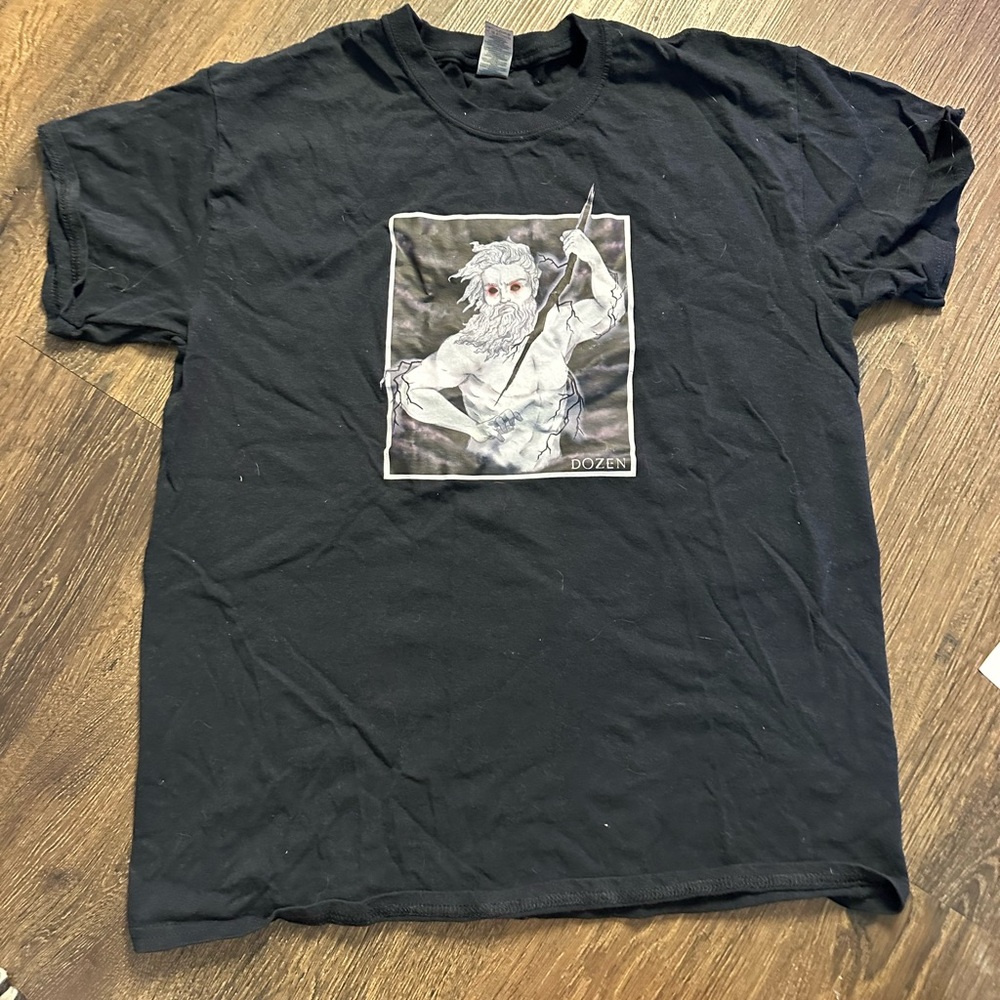 Gildan Black Heavy Cotton T-Shirt